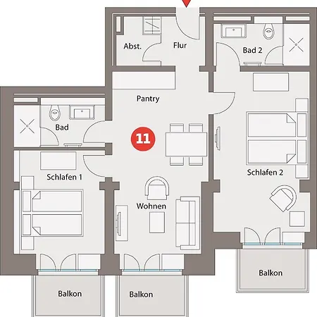 Apartmán Westside Arthotel